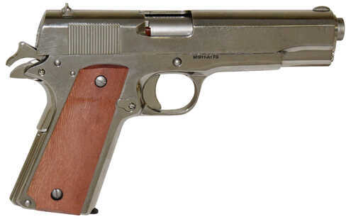 Rock Island Armory Model 1911-A1 GI Series 38 Super Automatic 5" Barrel 9 Round Nickel Finish Semi Pistol 51814