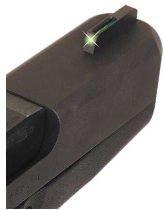 Truglo TG-TG131Rt1 TFO Square Green Front/U-Notch Rear Tritium/Fiber Optic Nitride Fortress Frame Ruger SR W/2