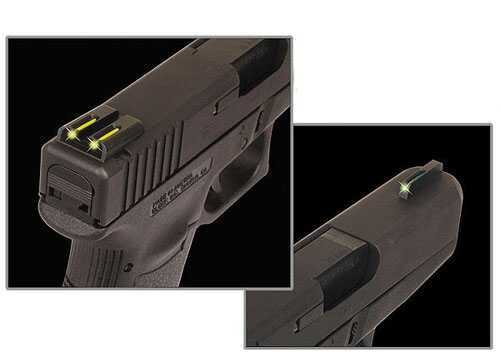 Truglo TFO Brite-Site Series Novak .270/.500 Yellow Rear, Green Front Md: TG131NT4Y