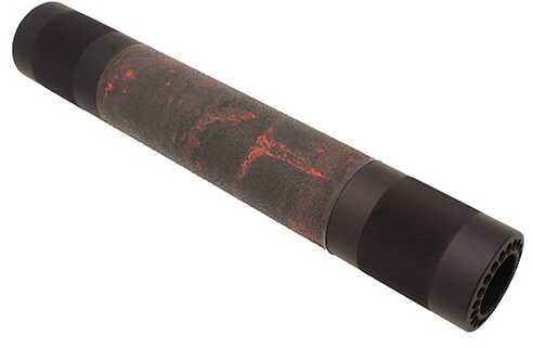 Hogue AR15 Free Float Forend Red Lava Rub Grip Area 15404