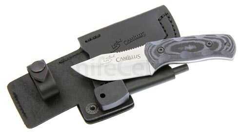 Camillus Cutlery Company Les Stroud Fuego Hunter Fixed Blade Knife 440 Stainless Steel Md: 19113