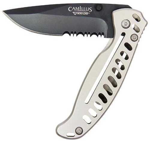 Camillus Cutlery Company EDC3 Carbonitride Titanium AUS-8 Md: 19166