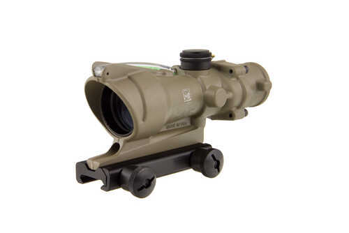 Trijicon ACOG 4x32 Dual Illuminated, Green Crosshair w/Flattop Mount, Cerakote, Flat Dark Earth Md: TA31-C-10 TA31-C-100380