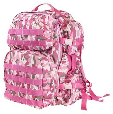 NcStar Tactical Back Pack Pink Camo Md: CBPC2911