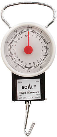 Eagle Claw Fishing Tackle EC 50# DIAL SCALE W/TAPE MEASURE 04070-003