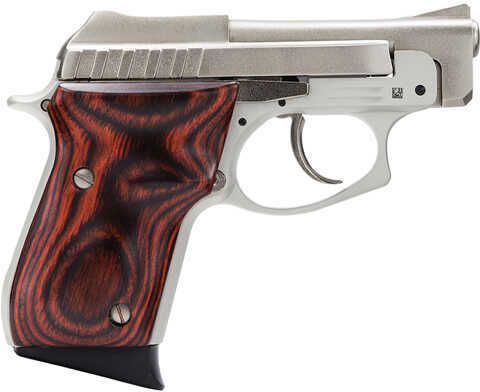 Taurus PT22 22 Long Rifle Pistol 2.75" Barrel Nickel With Rosewood Grip 1220035R