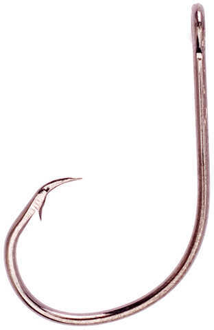 Eagle Claw Fishing Tackle Lazer Circle Barbless Offset Hook, Platinum Black Size 7/0 (Per 5) Md: L197BKG-7/0