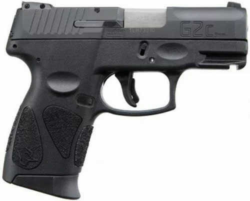 Taurus G2C Semi Automatic Pistol 40 S&W 3.2" Barrel 10 Round Capacity Black Polymer Frame Carbon Steel Slide