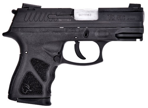 Taurus TH40C Semi Automatic Pistol 40 S&W 3.54" Barrel 11/15 Round Capacity Black Frame WIth Carbon Steel Slide