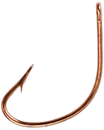 Eagle Claw Fishing Tackle Lazer Hook Bronze Kahle 10/ctn L141G-3/0-img-0