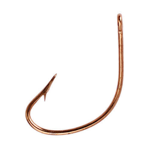 Eagle Claw Fishing Tackle Lazer Kahle Offset Hook, Bronze Size 4/0 (Per 8) Md: L141G-4/0