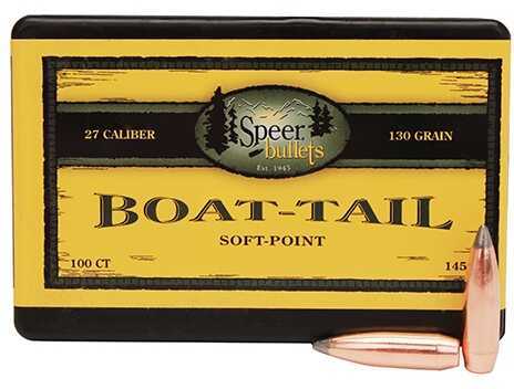 Speer 270 Caliber 130 Grains Spitzer BT SP (Per 100) 1458