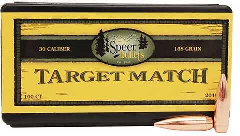 Speer 30 Caliber 168 Grains Match HP BT (Per 100) 2040