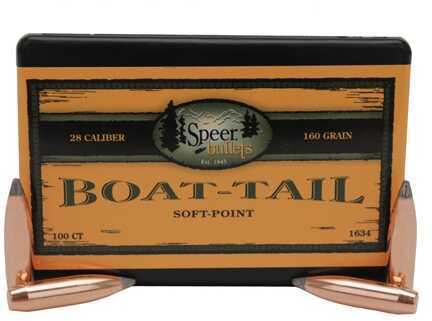 Speer <span style="font-weight:bolder; ">7mm</span> 160 Grains Spitzer SP BT (Per 100) 1634