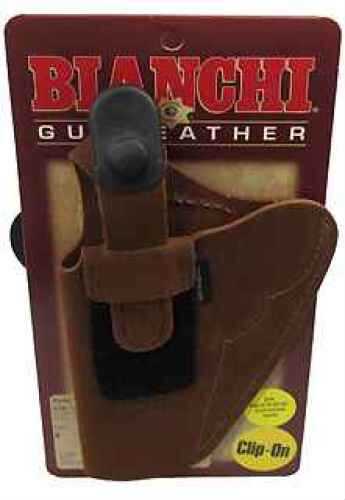 Bianchi 6D Deluxe Waistband Holster Natural Suede, Size 04, Right Hand 19030