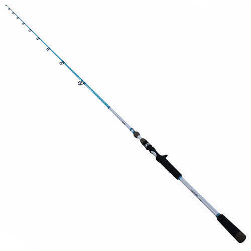 Eagle Claw Fishing Tackle Blair Wiggins Flat Blue Rod Casting 79 Length 1  Piece 10-25 lb Line Rating Medi - 11175368