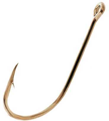 Eagle Claw Fishing Tackle Plain Shank Offset Hook Carton, Bronze Size 4/0, 80 Pieces Md: 084A-4/0-PACKAGE