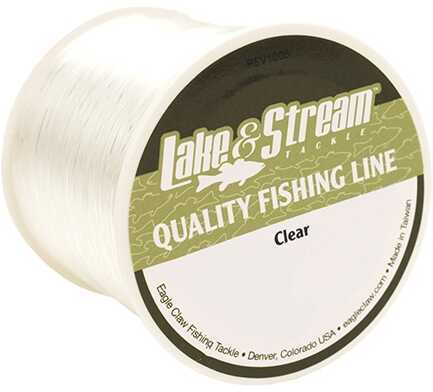 Eagle Claw Fishing Tackle Lake & Stream Mono Line Carton, Clear 300 yds, 15 lb, 4 Pieces Md: 09011-015-PACKAGE