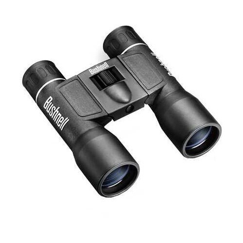 Bushnell Powerview Binocular 16X 32 Mid-Size Roof Prism Black Rubber 12.4Oz 131632