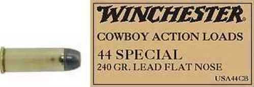 44 Special 50 Rounds Ammunition Winchester 240 Grain Lead