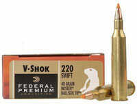 Rifle Ammo 220 Swift