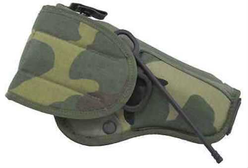 Click to see larger image. Bianchi UM84 Universal Military Holster Woodland Camo, Size R 14870