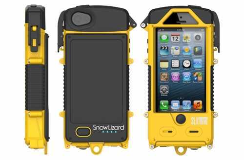 Snow Lizard SLXtreme for iPhone 5 Safety Yellow Md: CD-SLSLXAPL05YE