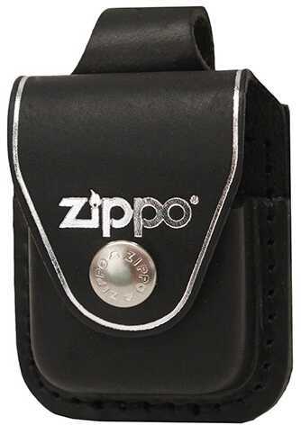 Zippo Lighter Pouch w/Loop Black Md: LPLBK