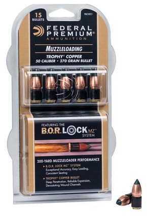 Federal Cartridge .50 cal 270 Grain Trophy Copper MZ-img-0