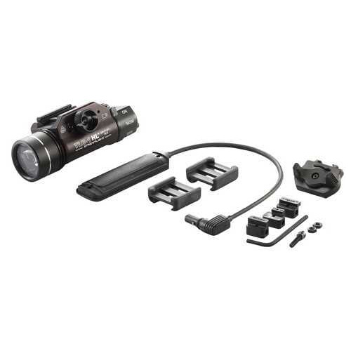 Streamlight TLR-1 HL Long Gun Kit Tac Light Kit C4 LED 800 Lumens Black w/Thumb Screw/Remote Pressure Switch 2x CR123 Ba