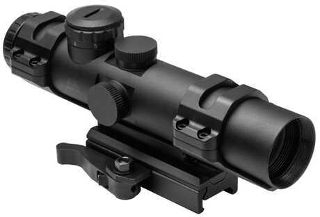 NcStar XRS Series Scope 2-7x32 Compact Scope/Blue Illuminated Md: SECXRSM2732G