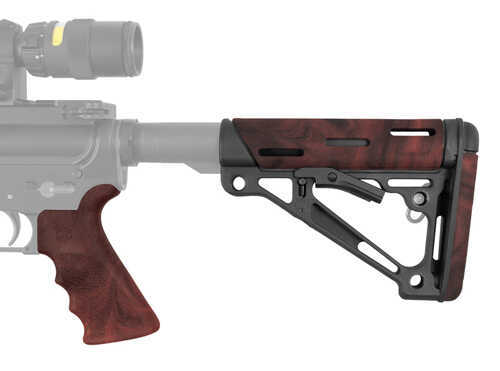 Click to see larger image. Hogue AR-15/M-16 Kit - Red Lava Rubber Md: 15456