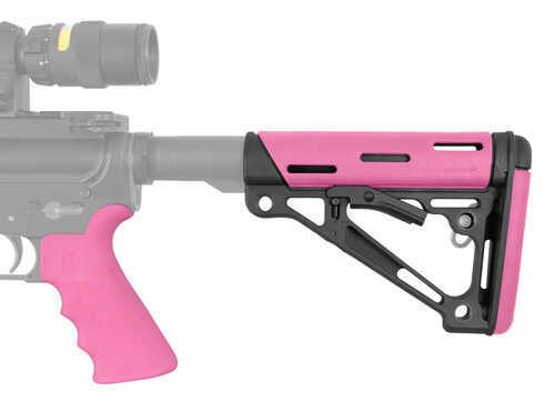 Hogue AR-15/M-16 Kit - Pink Rubber Md: 15756