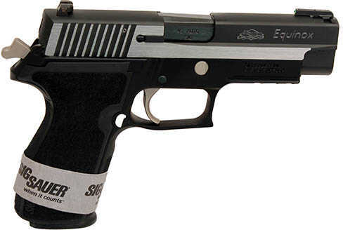 Sig Sauer P227 45 ACP Equinox 2-Tone Sig Night Sights 10 Round One Piece Polymer Grip Semi Automatic Pistol 227R-45-EQ