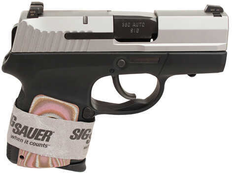 Sig Sauer P290 380 ACP 2.9" Barrel 8 Round Black Frame Pink Grip Semi Automatic Pistol 290RS-380-E-PNK