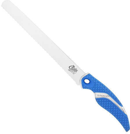 Cuda Brand Fishing Products 9" Titanium Bonded Chunk Knife (Serrated) Md: 18830