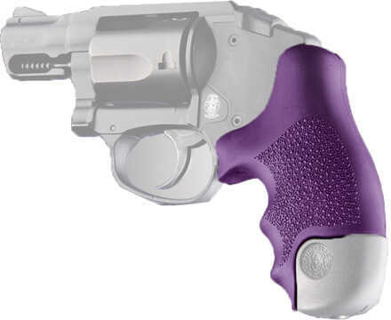 Hogue S&W J Frame Round Butt Grip Polymer Purple Md: 60026