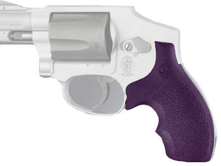 Hogue S&W J Frame Round Butt Grip Bantam, Purple Md: 61006