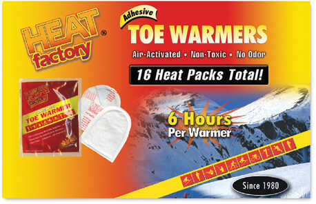 Heat Factory Toe Warmer Bonus Pack Md: 1964-3