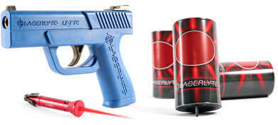 LaserLyte Plinking Kit: 3 Cans and SC Pistol Md: TLB-CLK