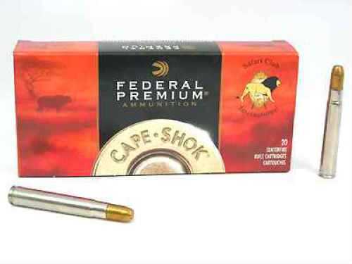 416 Remington Magnum 20 Rounds Ammunition Federal Cartridge 400 Grain Solid