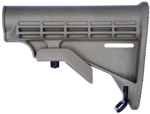 American Built Arms Company A*B Butt Stock Mil-Spec Flat Dark Earth Md: ABABSMSFDE