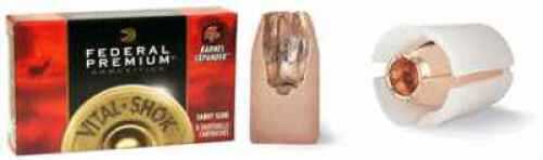 12 Gauge 5 Rounds Ammunition Federal Cartridge 3" 1 oz Sabot Slug #Slug