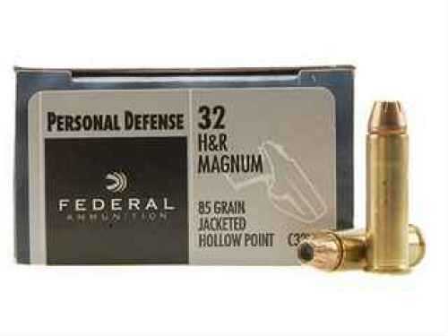 32 H&R MAG 20 Rounds Ammunition Federal Cartridge 85 Grain Hollow Point
