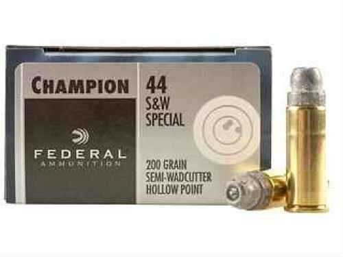 44 Special 20 Rounds Ammunition Federal Cartridge 200 Grain Lead