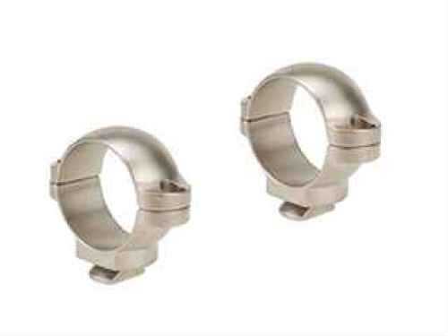 Leupold Dual Dovetail 1" Rings Low, Silver 52313