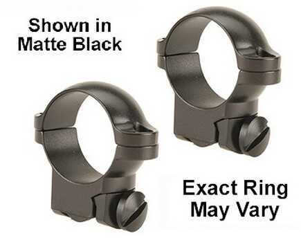 Leupold Ruger #1 & 77/22 Extension Ring Mounts 1" Super High Matte Black 52308