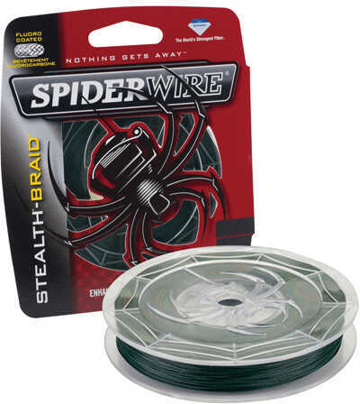 Spiderwire Stealth Braid, Moss Green 40 lb, 500 Yards Md: 1339759