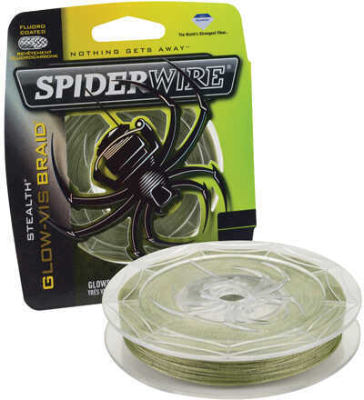 Spiderwire Stealth Braid, Glow-Vis 6 lb, 300 Yards Md: 1339772