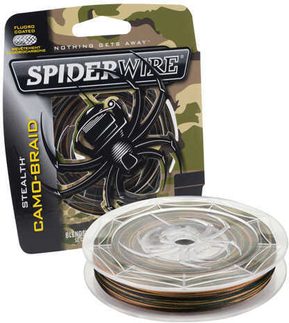 Spiderwire Stealth Braid, Camo 8 lb, 300 Yards Md: 1339792